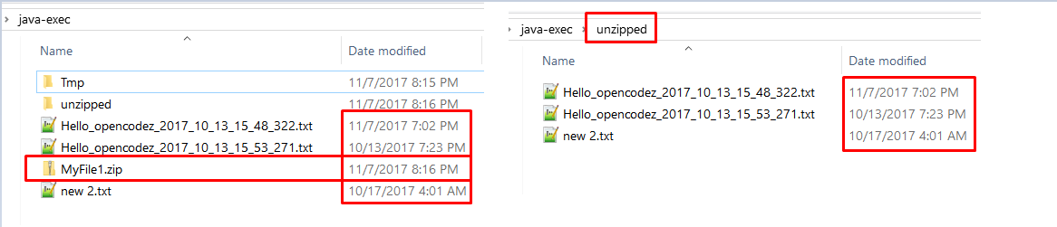 How to zip a File using Java