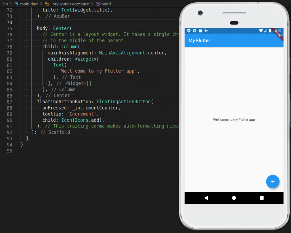 Beginners Guide to Flutter SDK - Create Simple Mobile App with Flutter